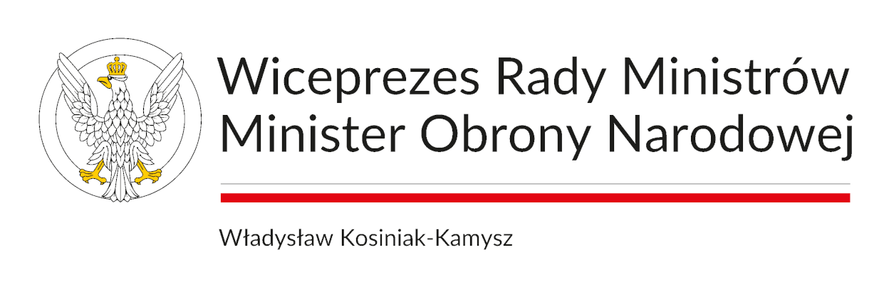 PATRONAT HONOROWY WICEPREZES RADY MINISTRÓW MINISTER OBRONY NARODOWEJ WŁADYSŁAW KOSINIAK-KAMYSZ